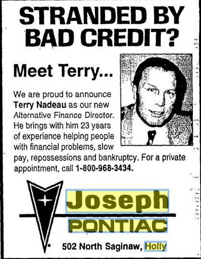 Joseph Pontiac (Johnson Pontiac) - Feb 1994